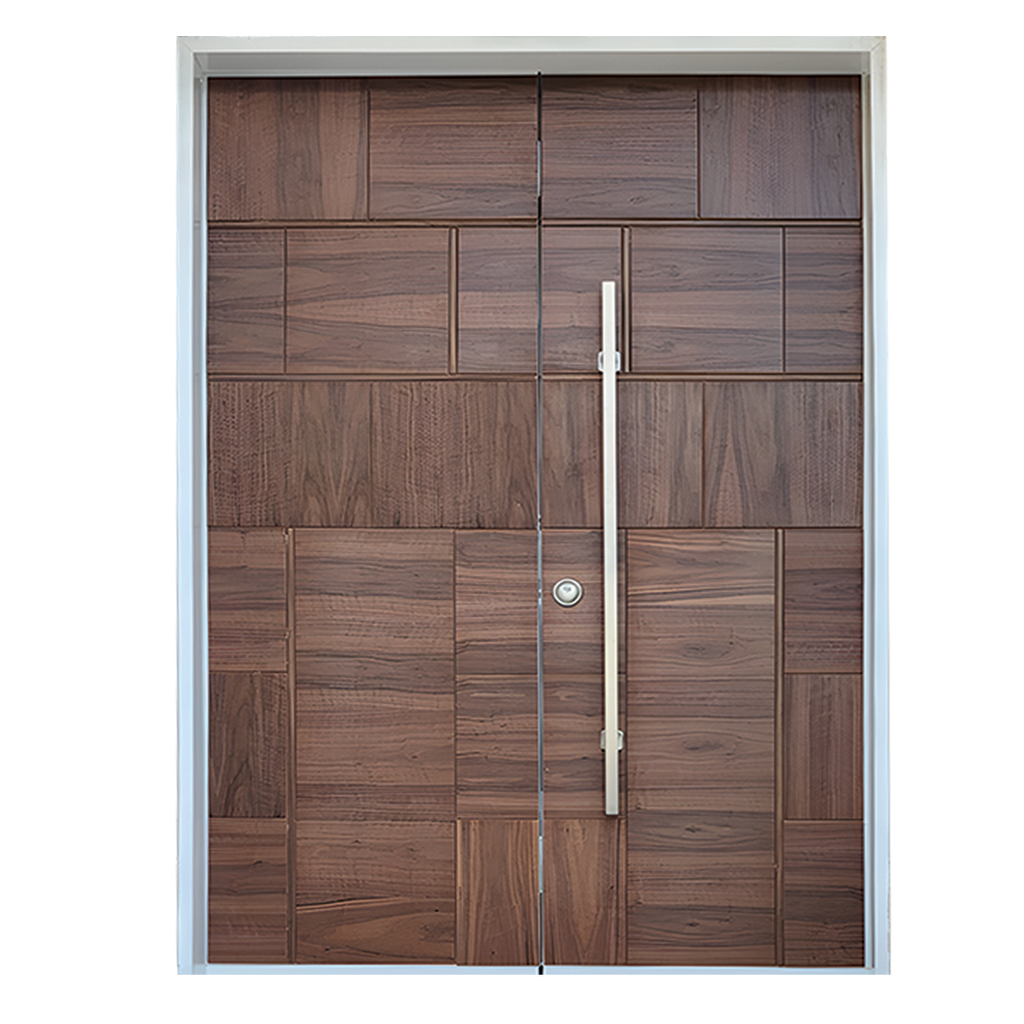 باب ملتي لوك بوجه خشب